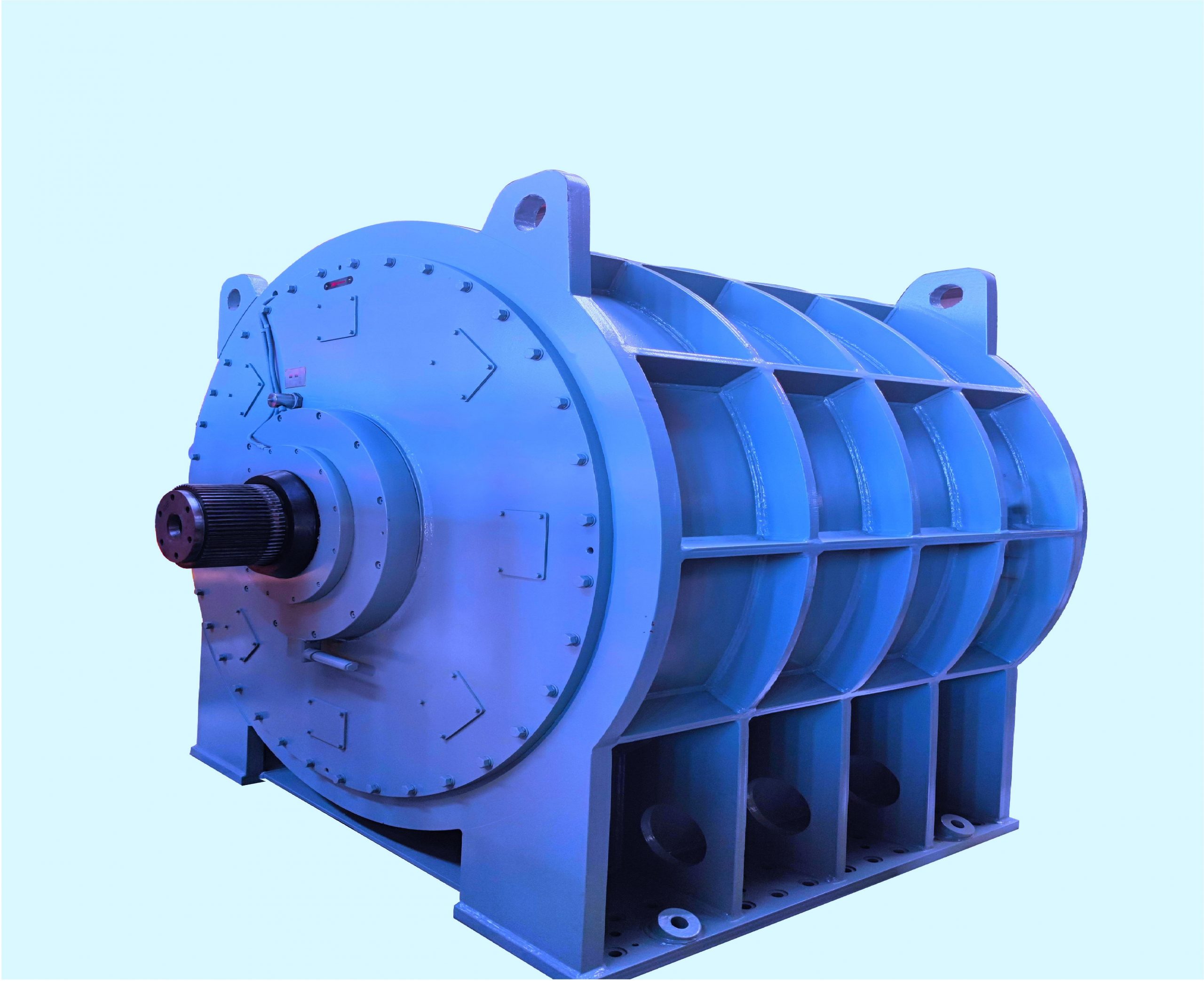 The plastic extruder used permanent magnet synchronous motors