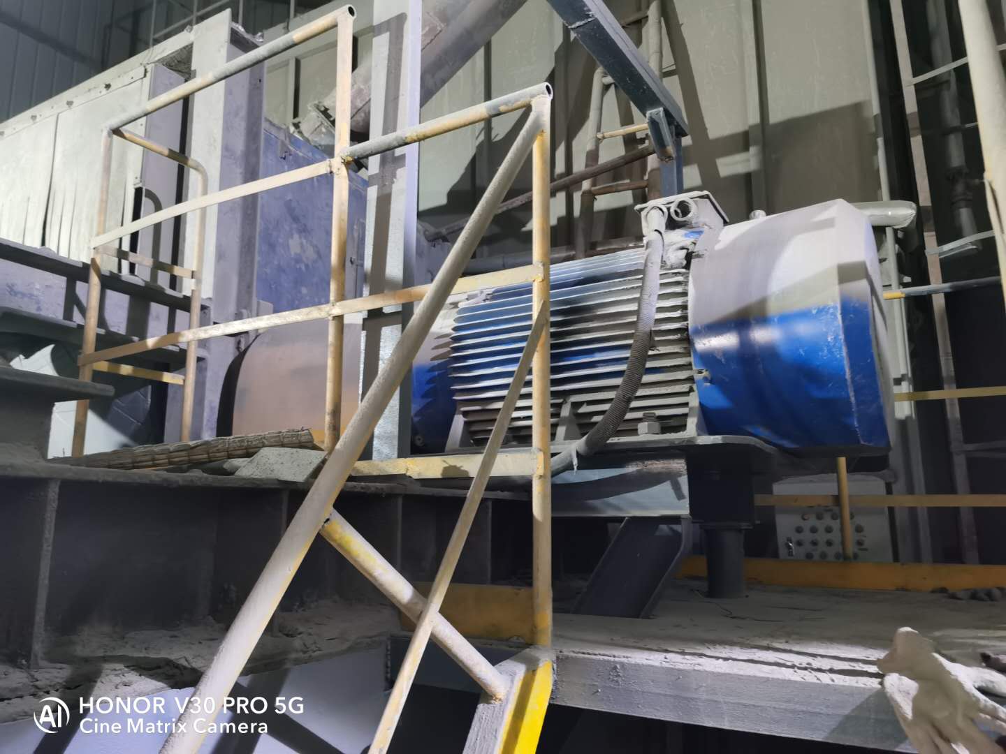 Motori a magneti permanenti utilizzati dalla macchina a cinghia della fabbrica di cemento