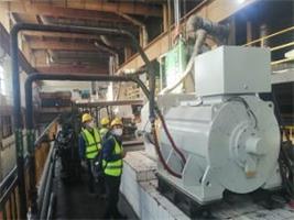 Motore A Magneti Permanenti Per Miscelatore Interno