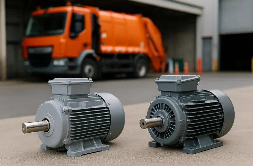 PMSM motor for sanitation vehicles1