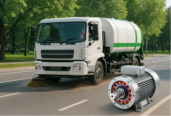 PMSM for electric sanitation vehicles1