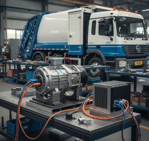 PMSM electric vehicle drive motor1