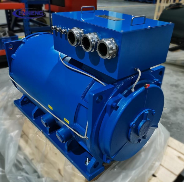 Permanent magnet synchronous motors deliver high efficiency, improved power factor, high torque density, and reduced maintenance.